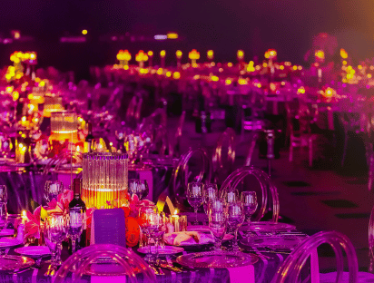 Diseño espacial alineado con identidad premium